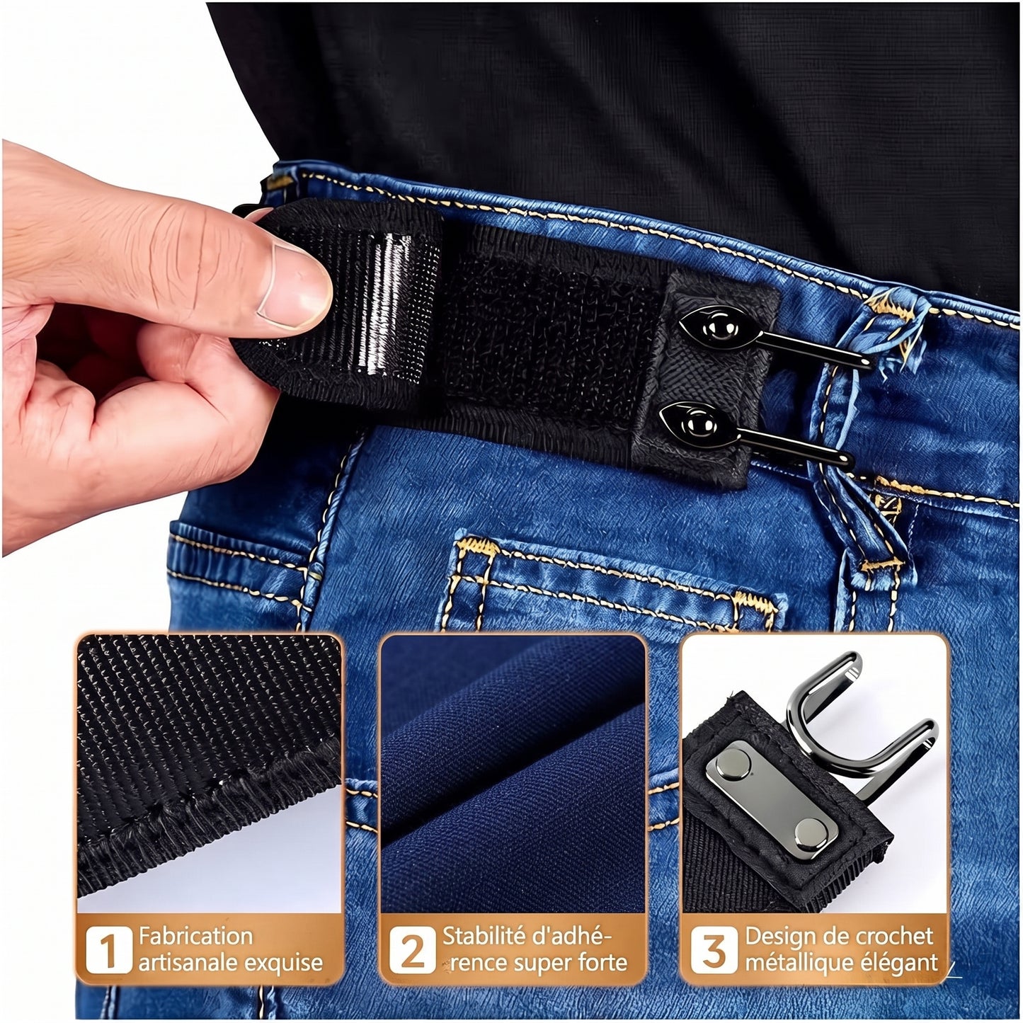 ClipFix™ — Enfin à l'aise dans ton pantalon